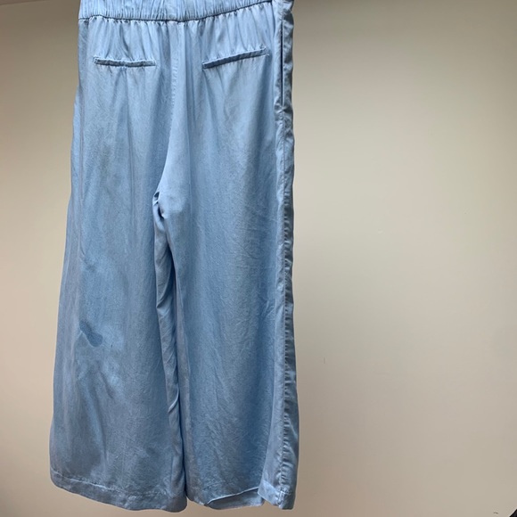 Zara | L | Wide Leg Cropped Pants - Picture 6 of 9